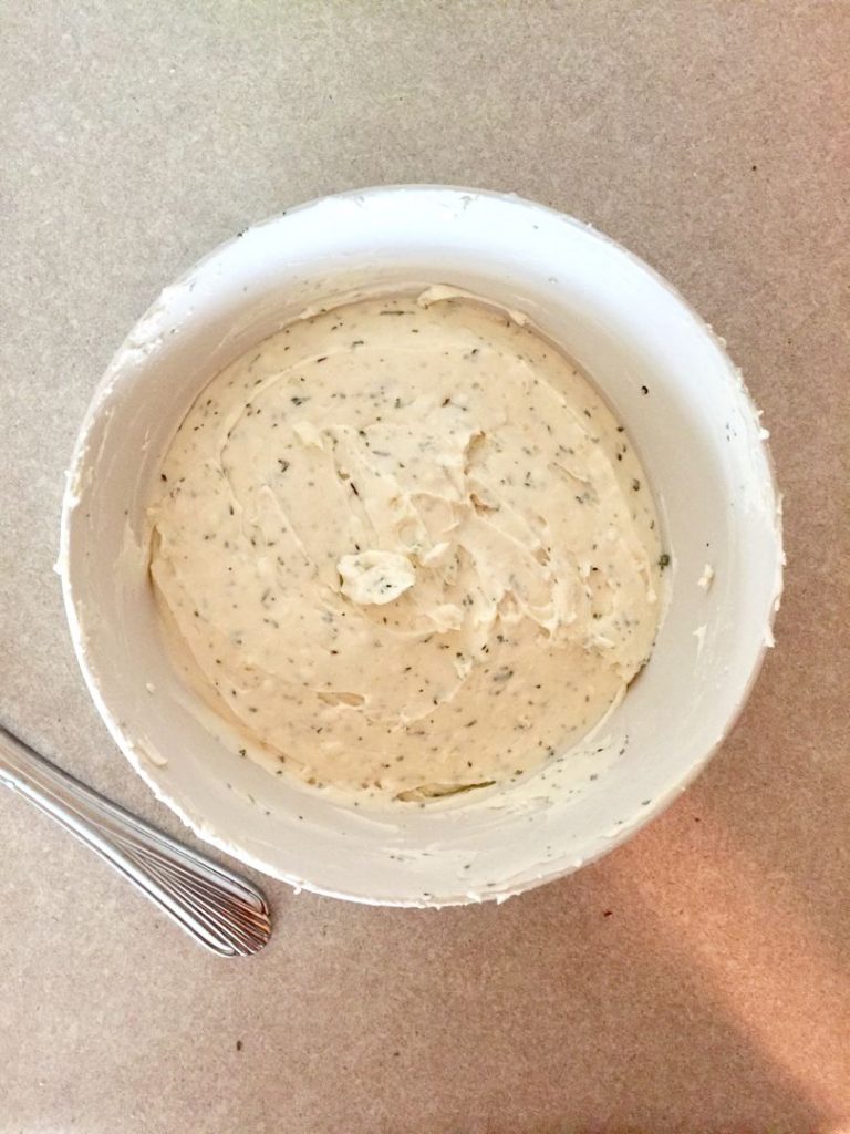 HOMEMADE PARMESAN CHEESE SPREAD