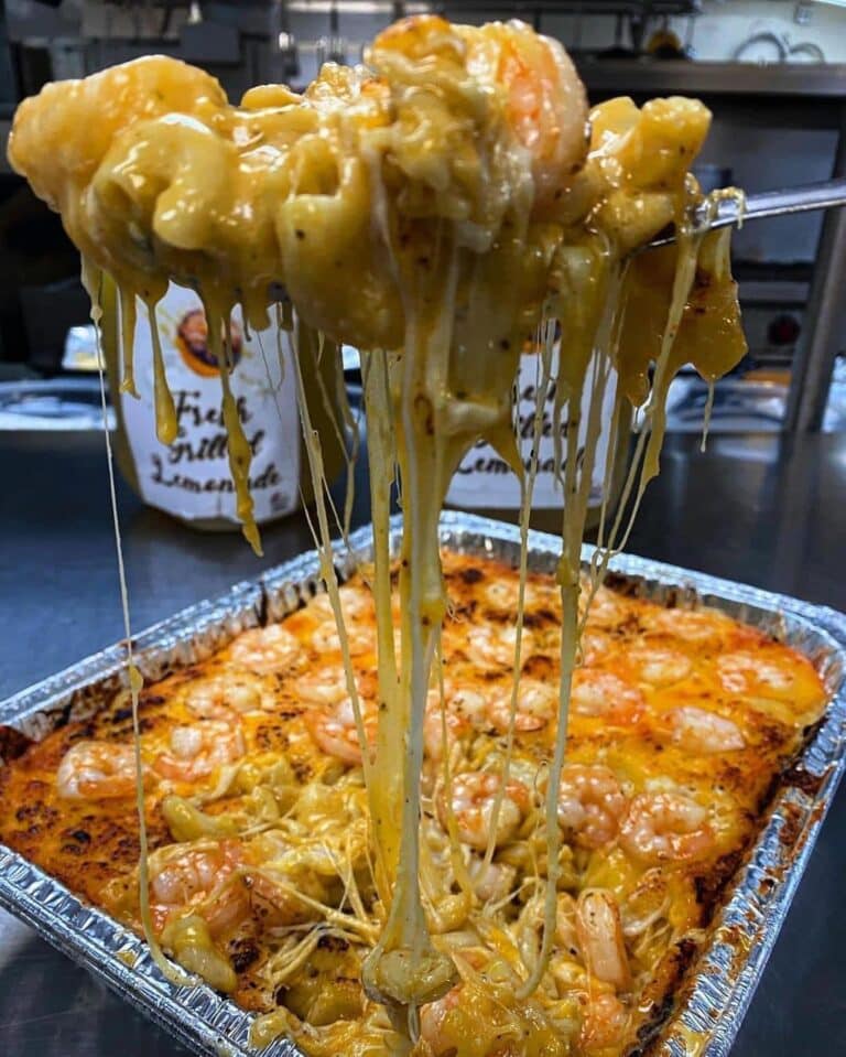 Seafood Mac and Cheese