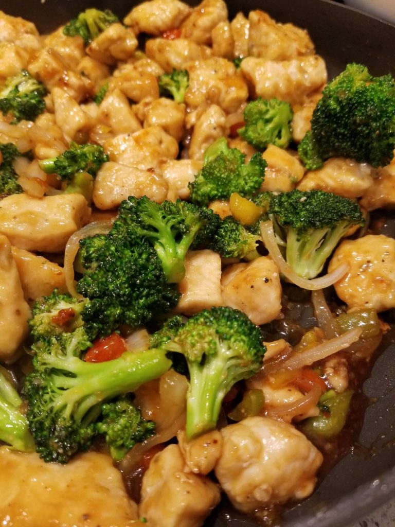 TERIYAKI CHICKEN STIR FRY