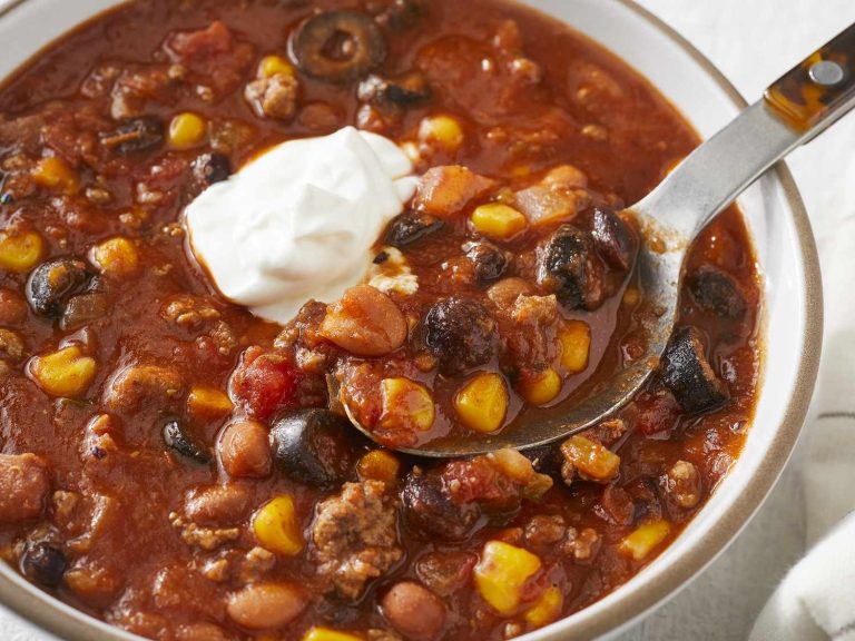 Homemade mexican Taco soup