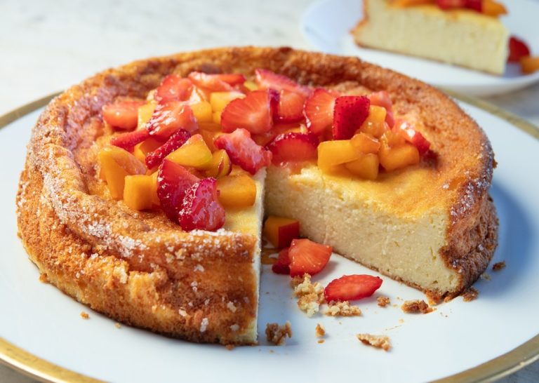 ORANGE RICOTTA CHEESECAKE