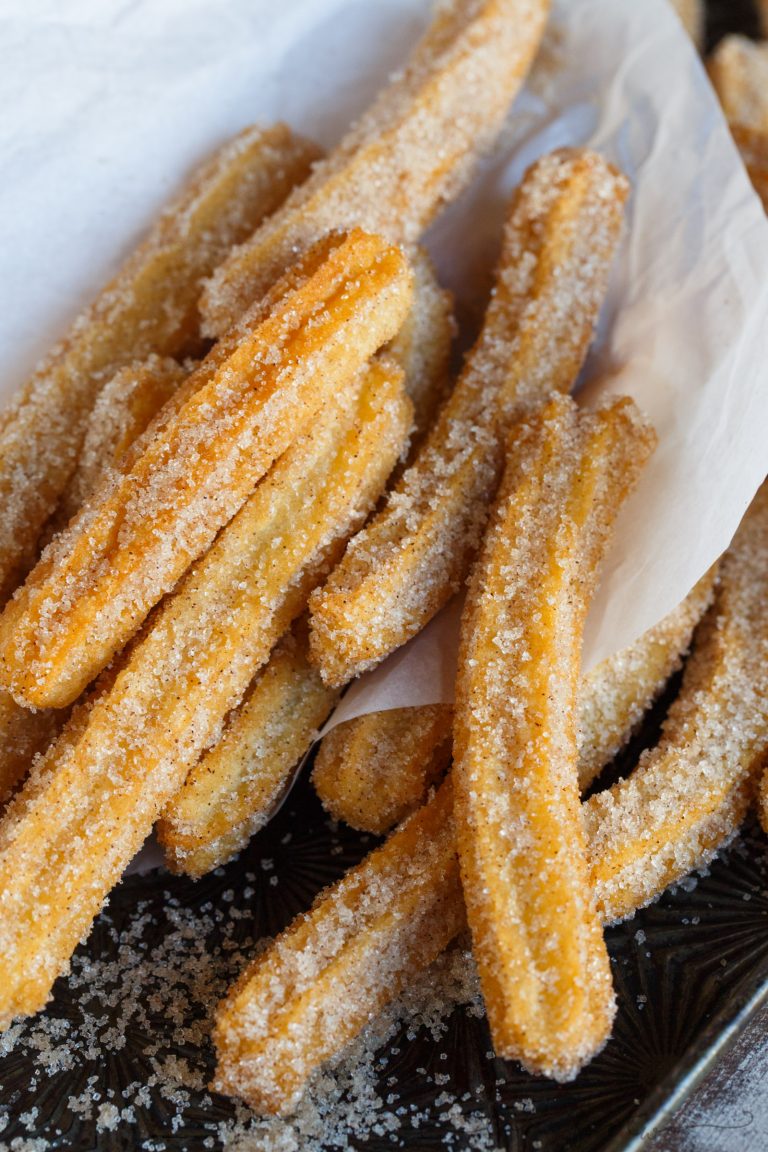 Homemade mexican Churros