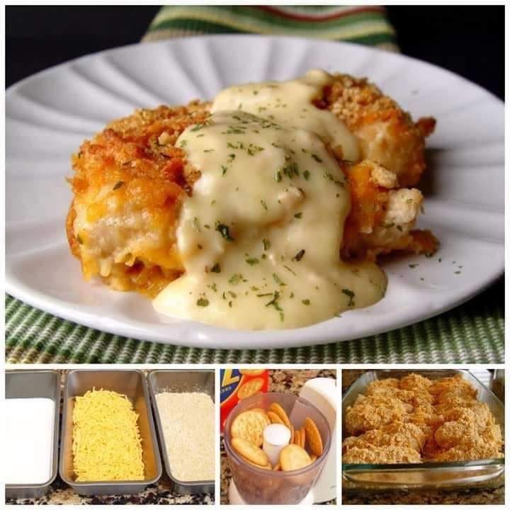 CRISPY CHEDDAR CHICKEN