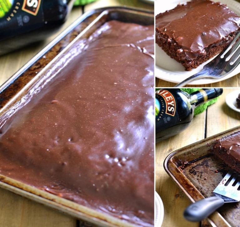 BAILEYS CHOCOLATE SHEET CAKE