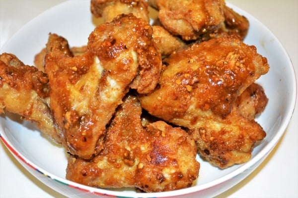 CRISPY HONEY GARLIC CHICKEN