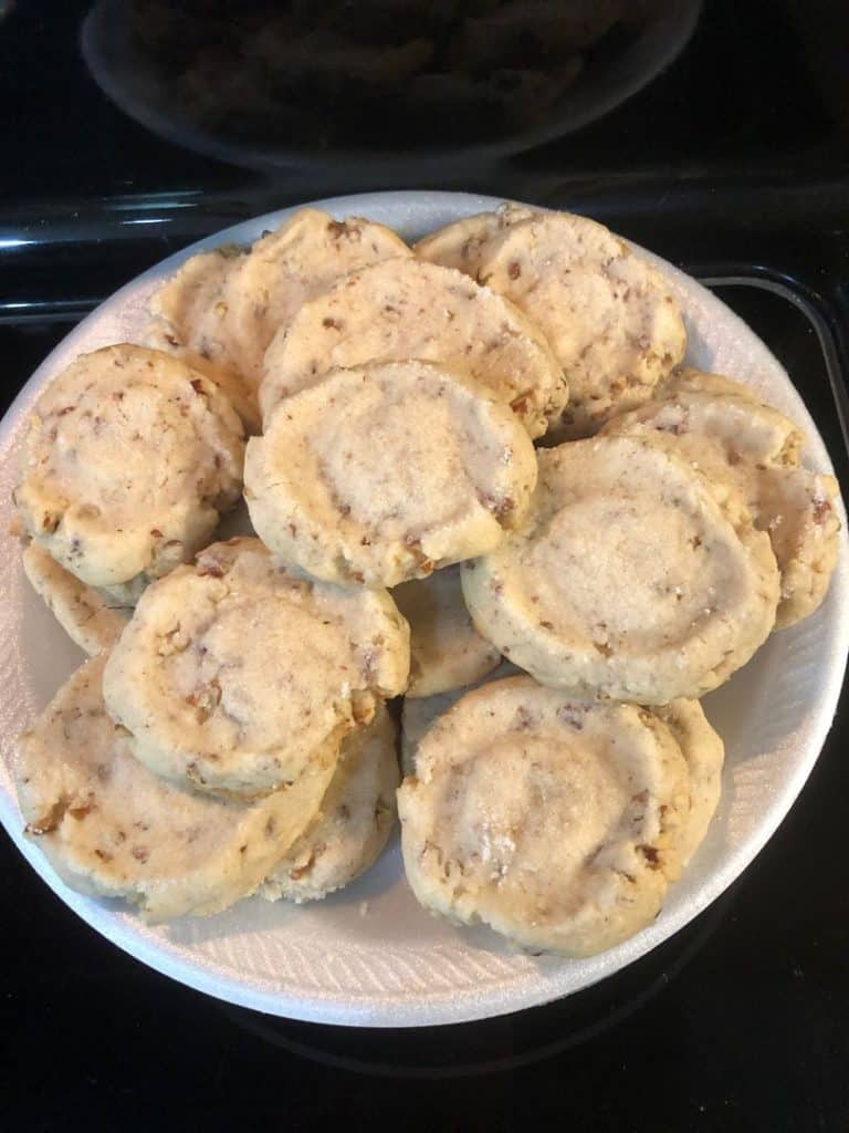 PECAN BUTTER COOKIES