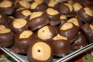 Peanut Butter Balls AKA Buckeye Balls