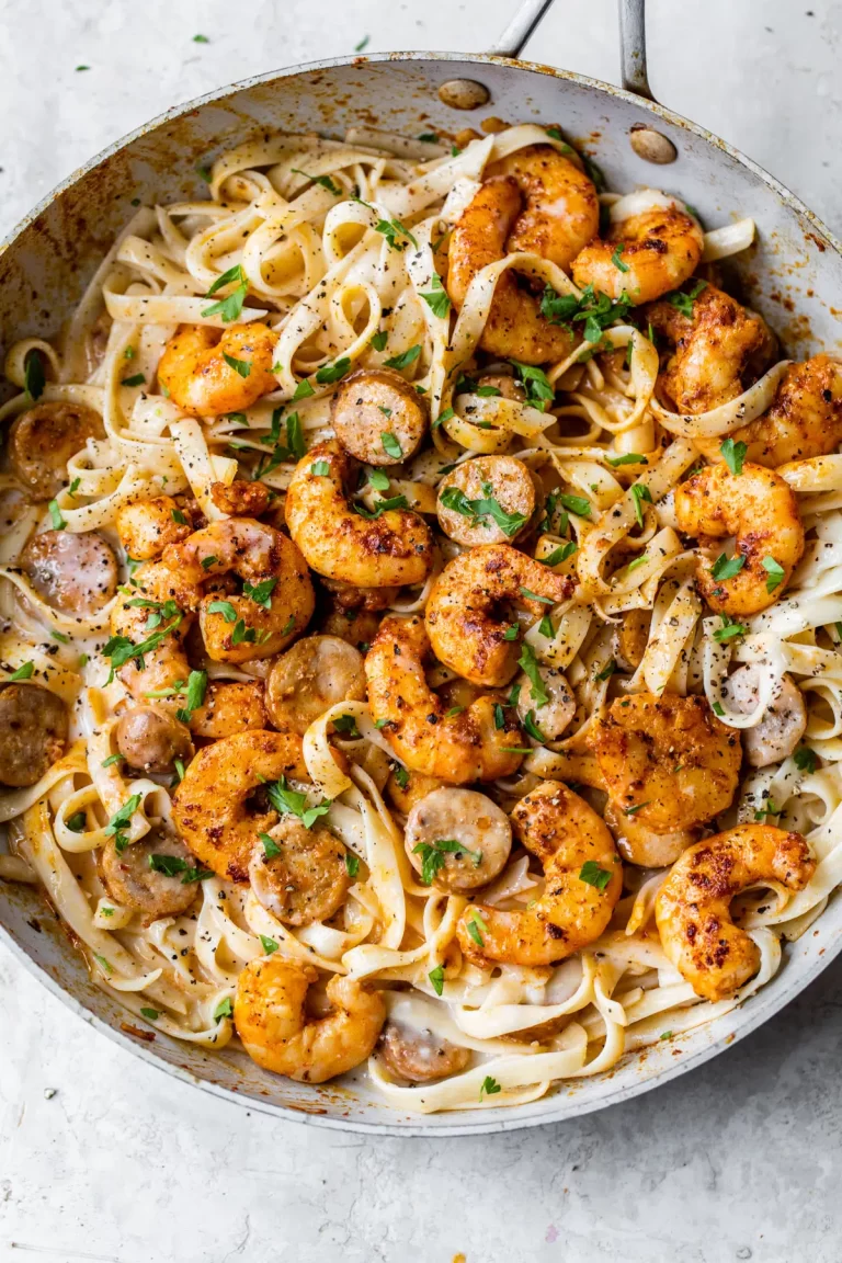 Cajun Shrimp Alfredo