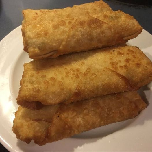 CRAB RANGOON EGG ROLLS