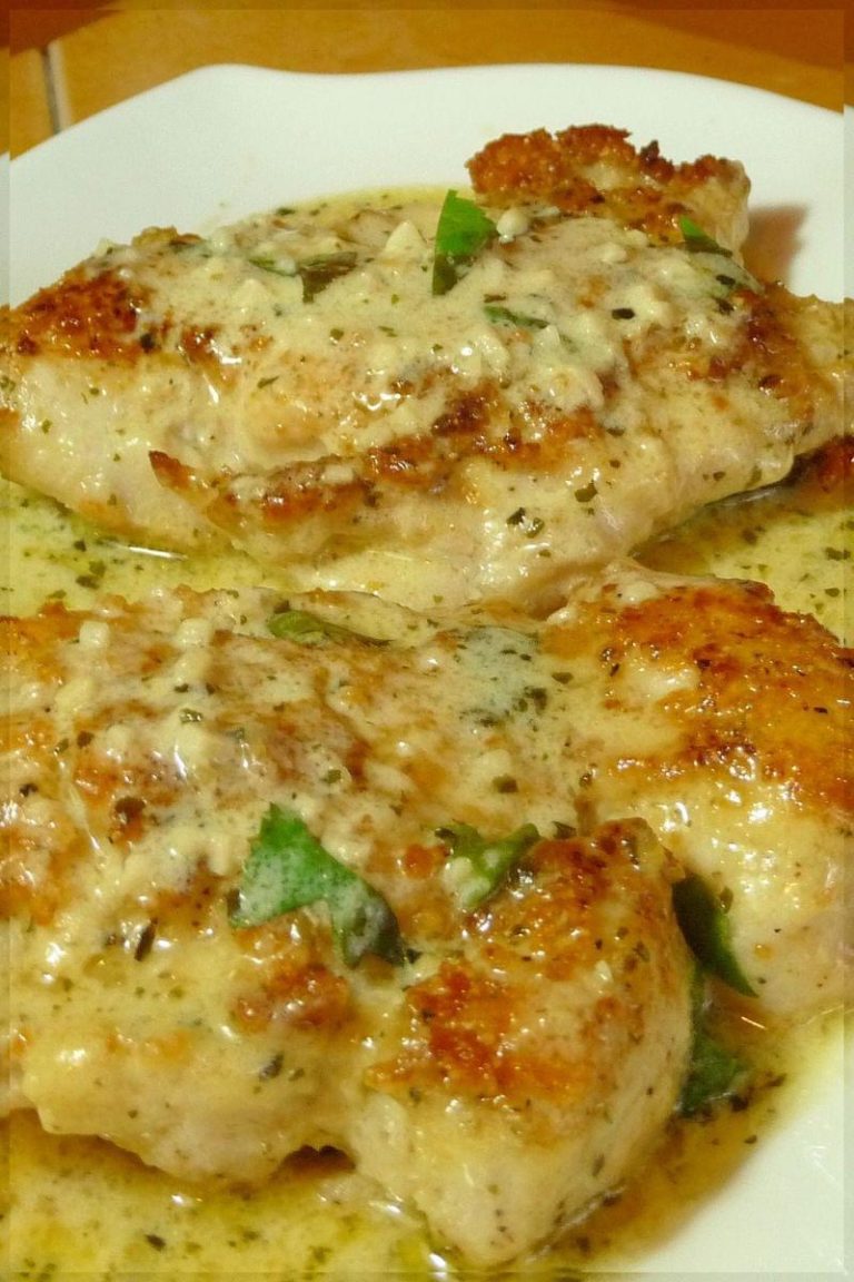 CREAMY GARLIC BUTTER PARMESAN CHICKEN