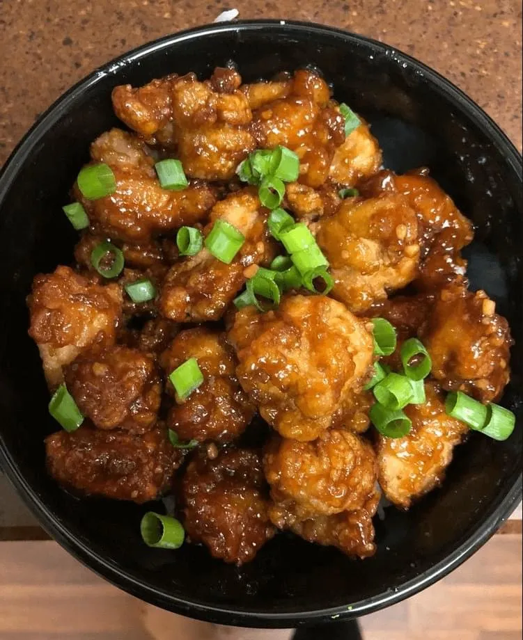 Crispy Honey Garlic Chicken