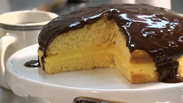 Yummy Boston Cream Poke Cake Mix Recipe