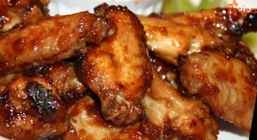 SWEET STICKY CHICKEN WINGS