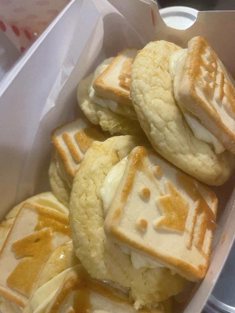 Banana pudding cookies