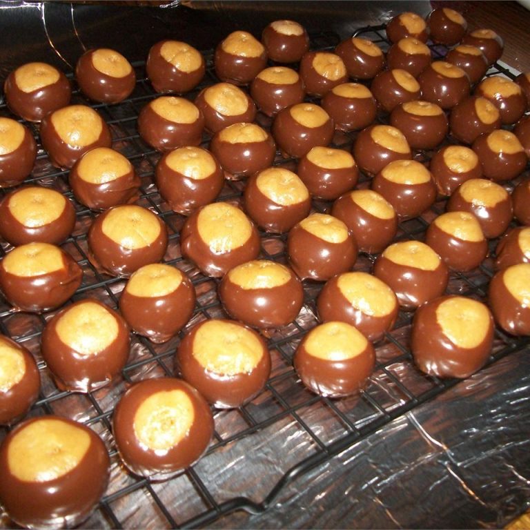 Peanut butter balls aka Buckeye Balls