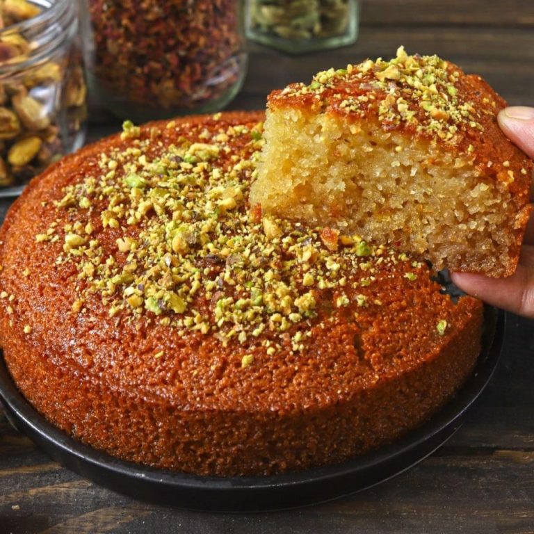 eggless-semolina-cake