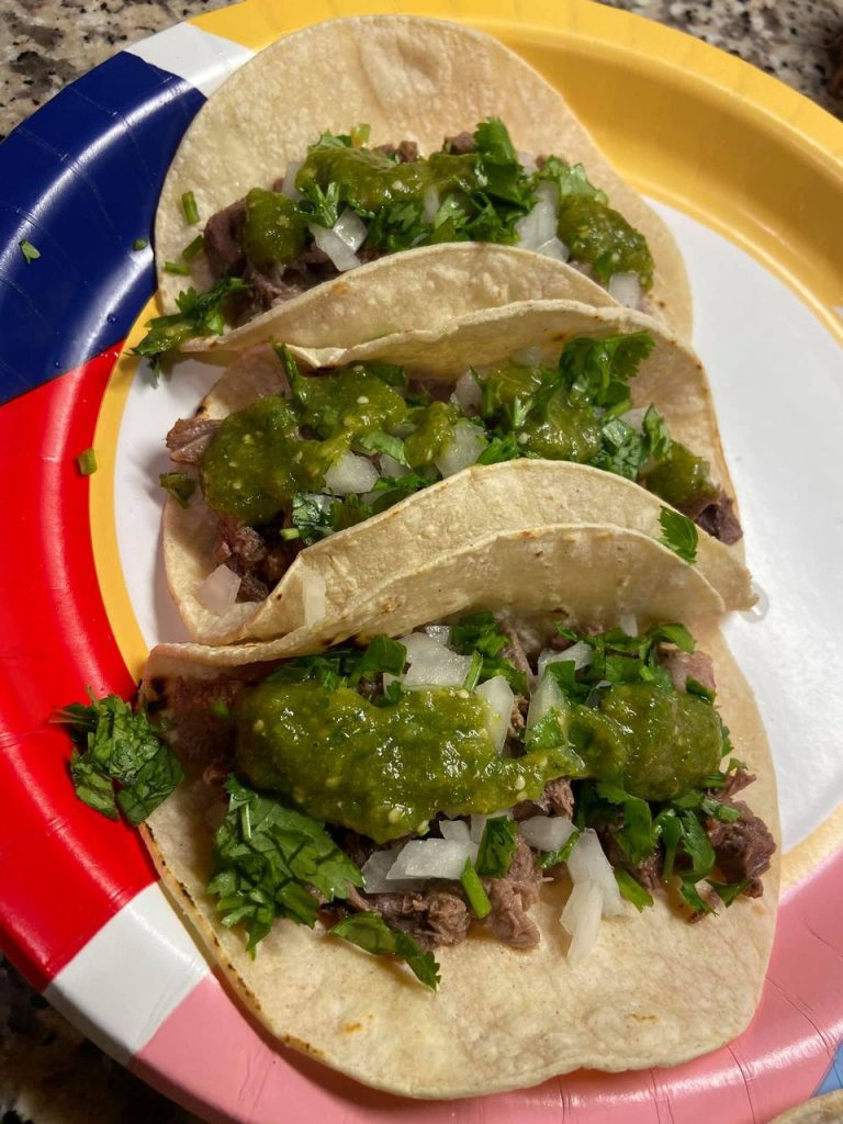 Lengua Tacos : Beef Tongue Tacos