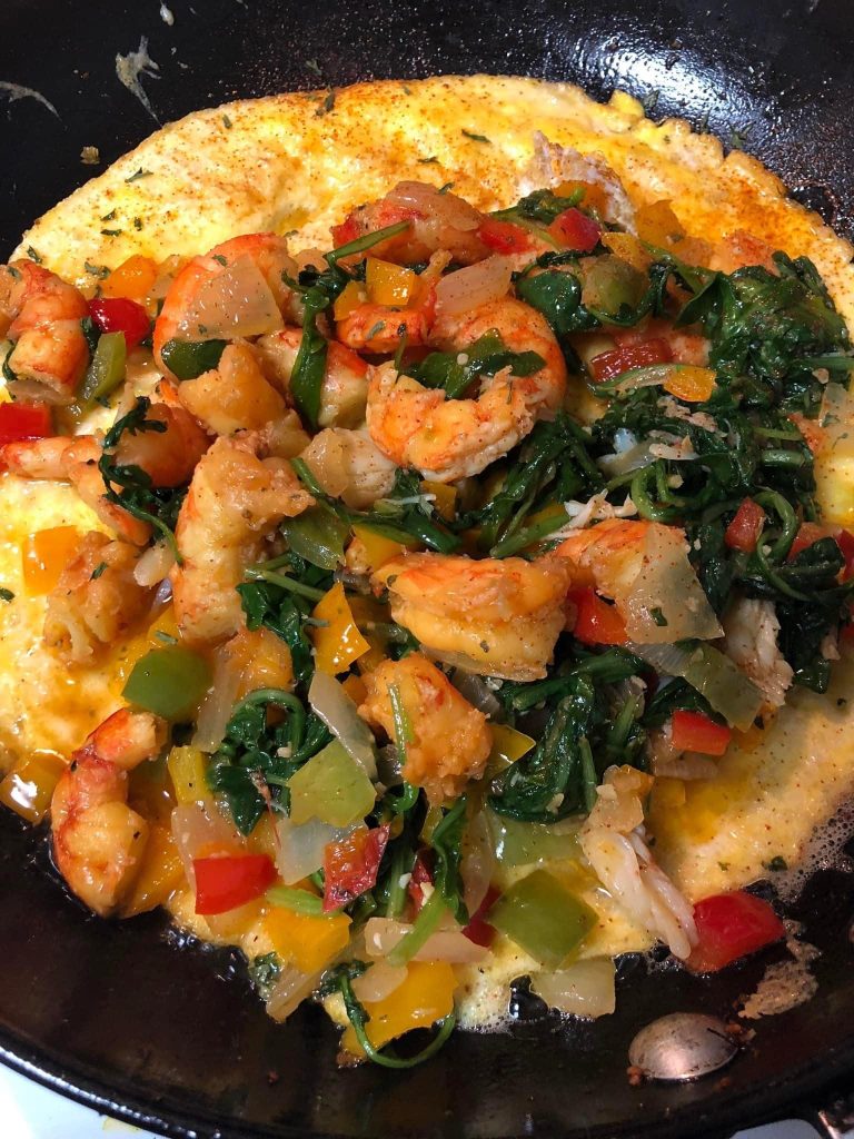 seafood-omelette