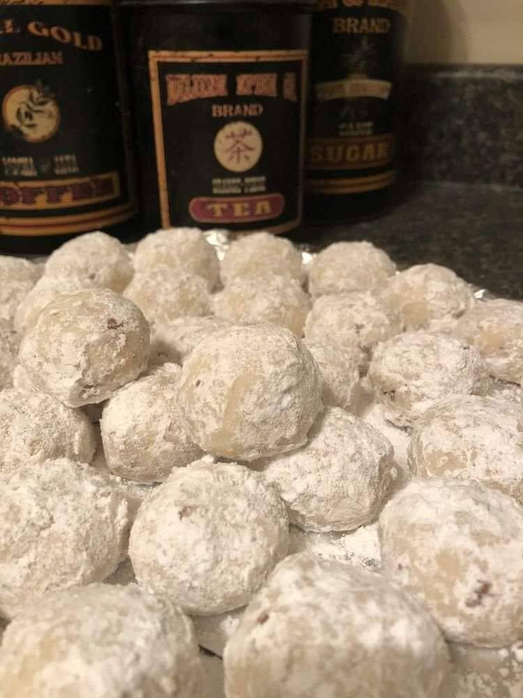 Buttery Pecan Snowball Cookies