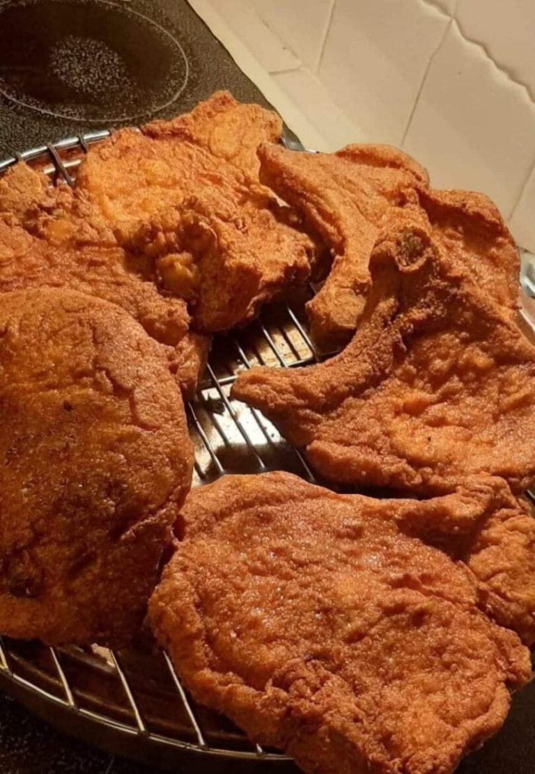 Fried pork chops