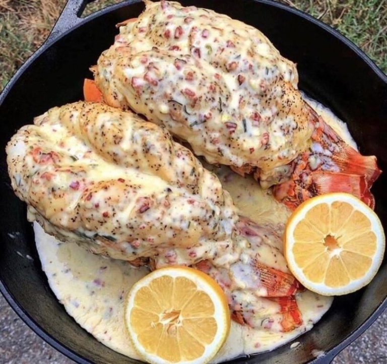 LEMON GARLIC LOBSTER TAILS