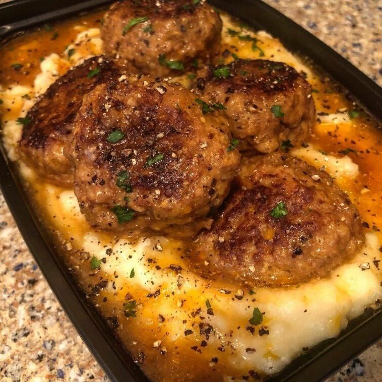 Salisbury Steak Meatballs