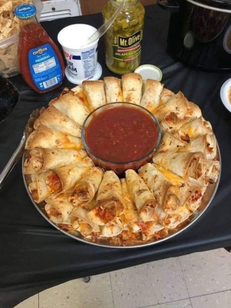 Blooming Quesadilla Ring