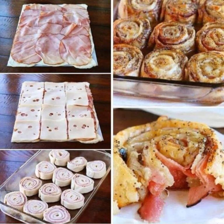 Ham & Cheese Pinwheels