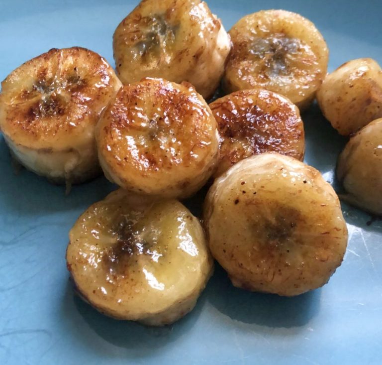 PAN FRIED CINNAMON BANANAS: THEY’RE SWEET, SOFT AND MELT IN YOUR MOUTH