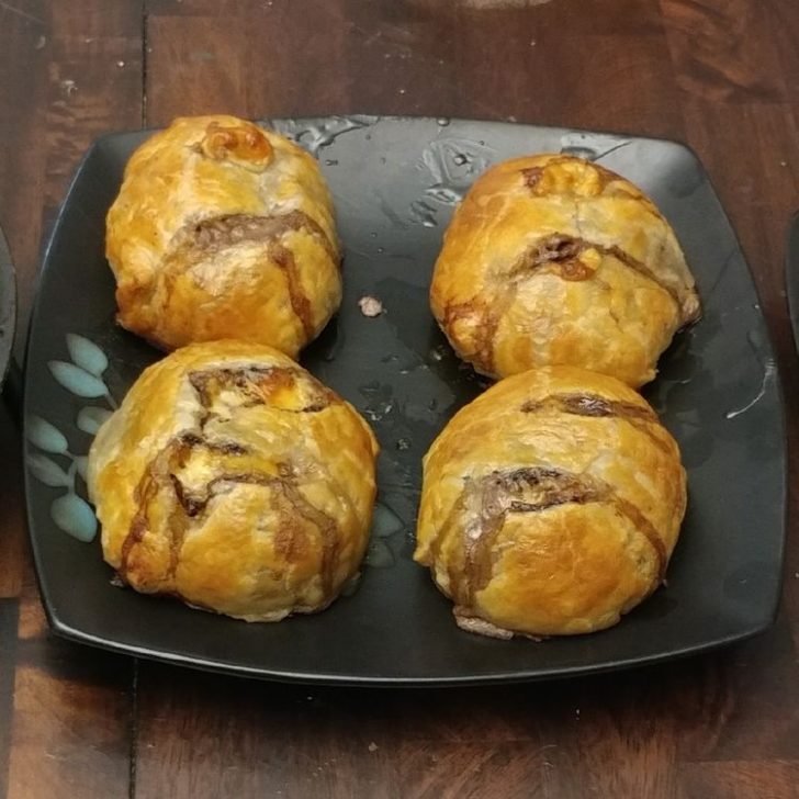 EASY GROUND BEEF WELLINGTON RECIPE