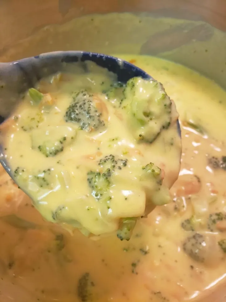 Broccoli cheddar soup recipe