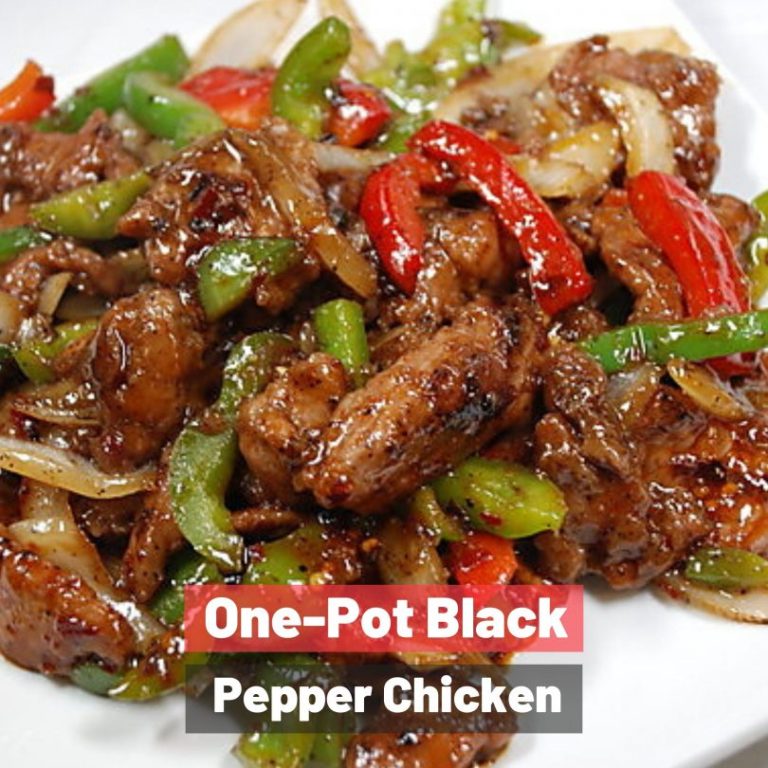 One-Pot Black Pepper Chicken Recipe