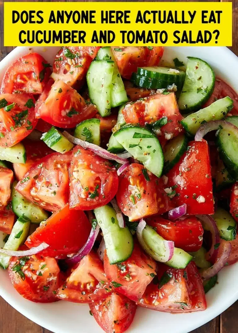 TOMATO CUCUMBER SALAD