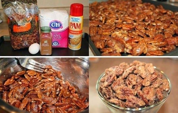 Easy Cinnamon Sugar Pecans