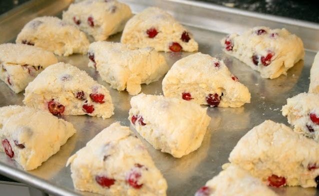 CRANBERRY ORANGE SCONES RECIPE