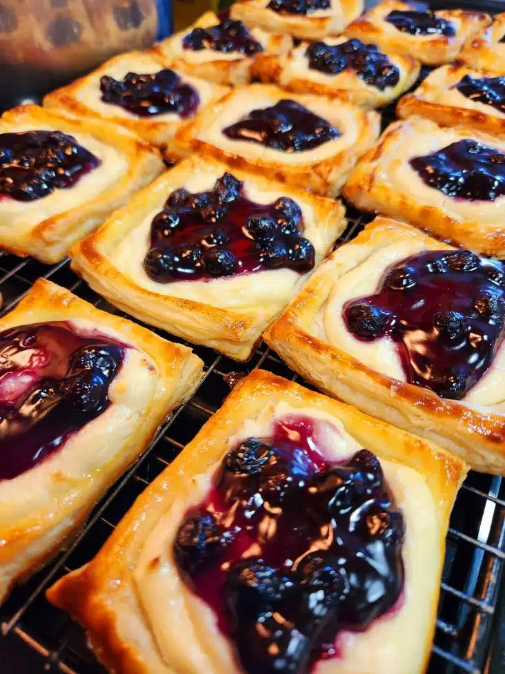 Blueberry Cream Cheese Danish