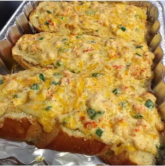 Cracked Crab Cheese Bread