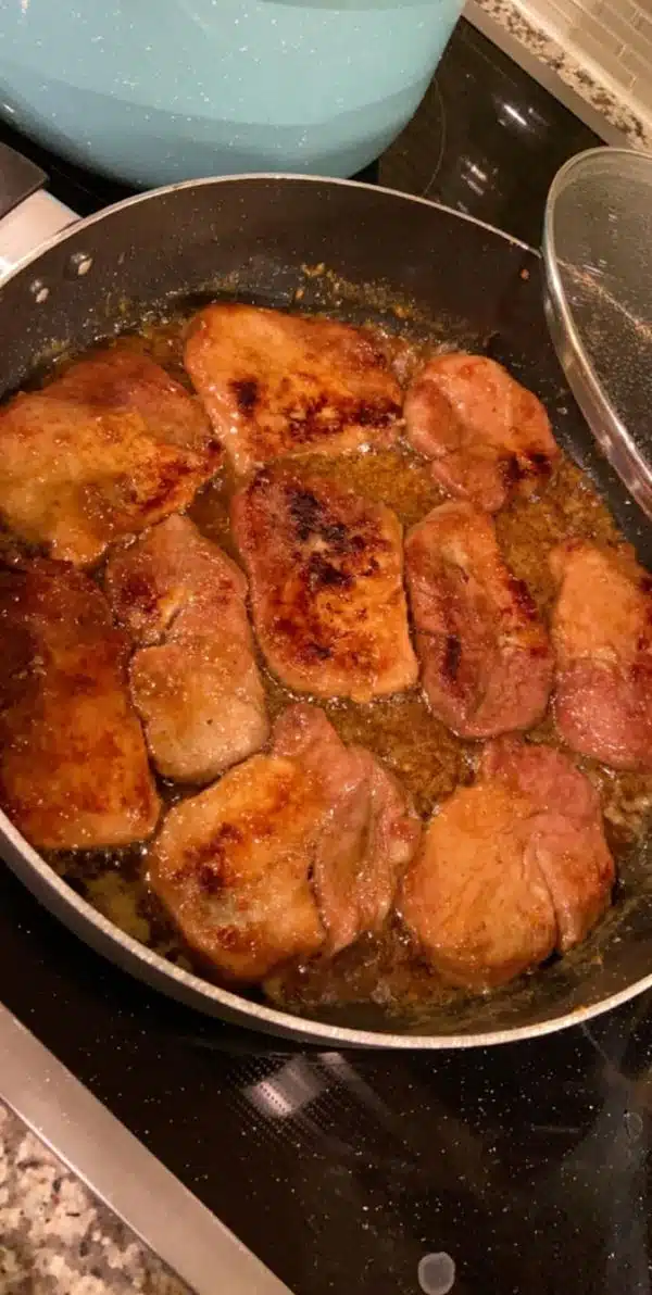 Honey Garlic Boneless Pork Chops