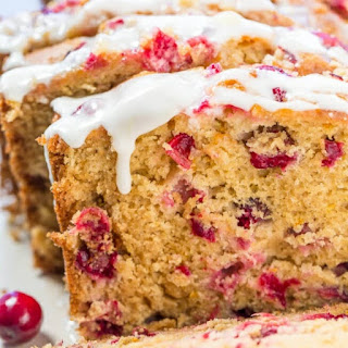 Orange Cranberry Bread & Glaze