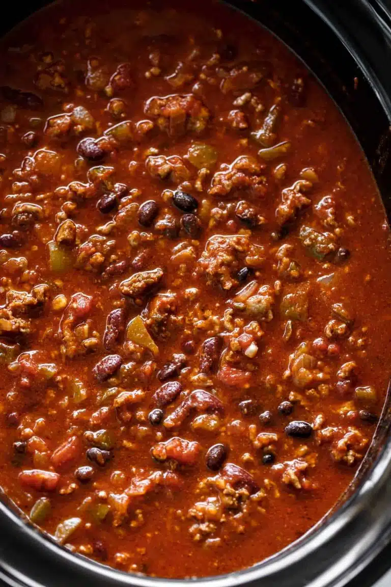 Slow Cooker Chili Recipe