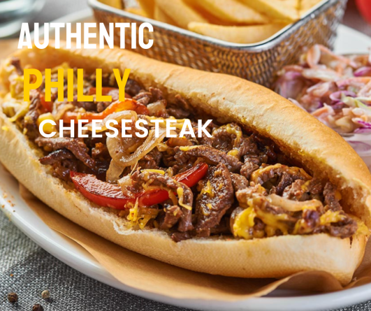 Authentic Philly Cheesesteak - Homemade Recipes