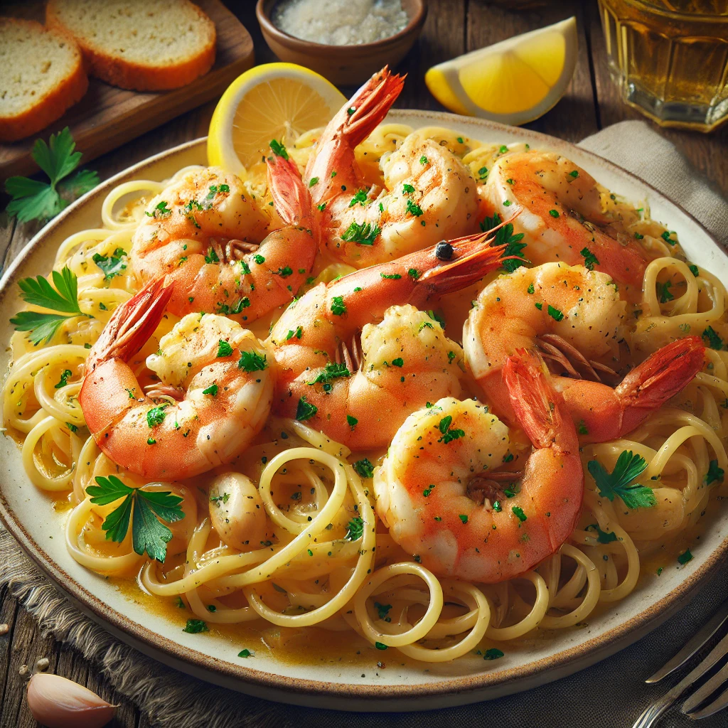 Garlic Butter Shrimp Scampi Recipe