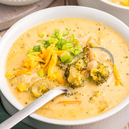 Crock Pot Broccoli Cheddar Soup Recipe