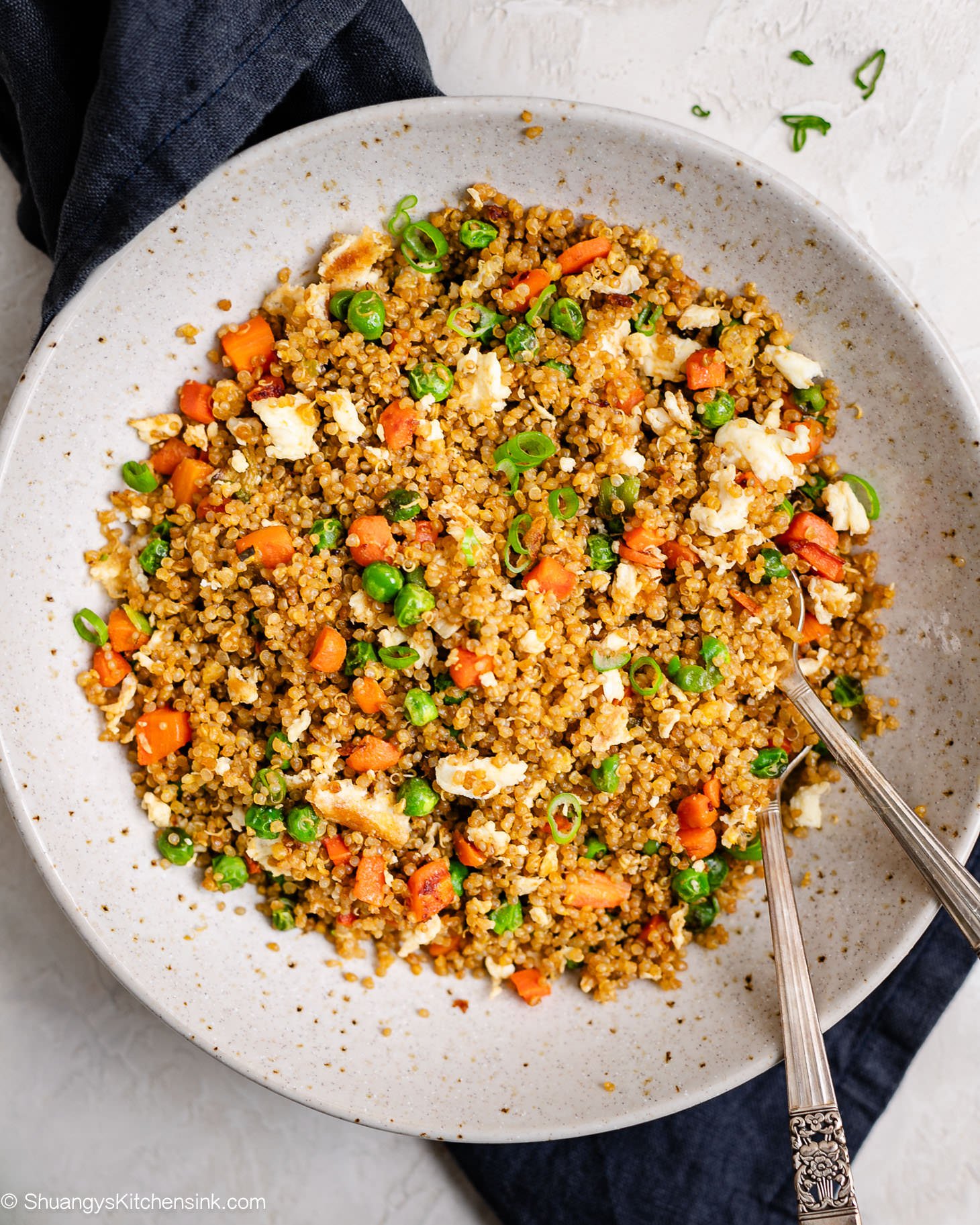 Quinoa Veggie Fried “Rice”: A Nutrient-Packed Alternative