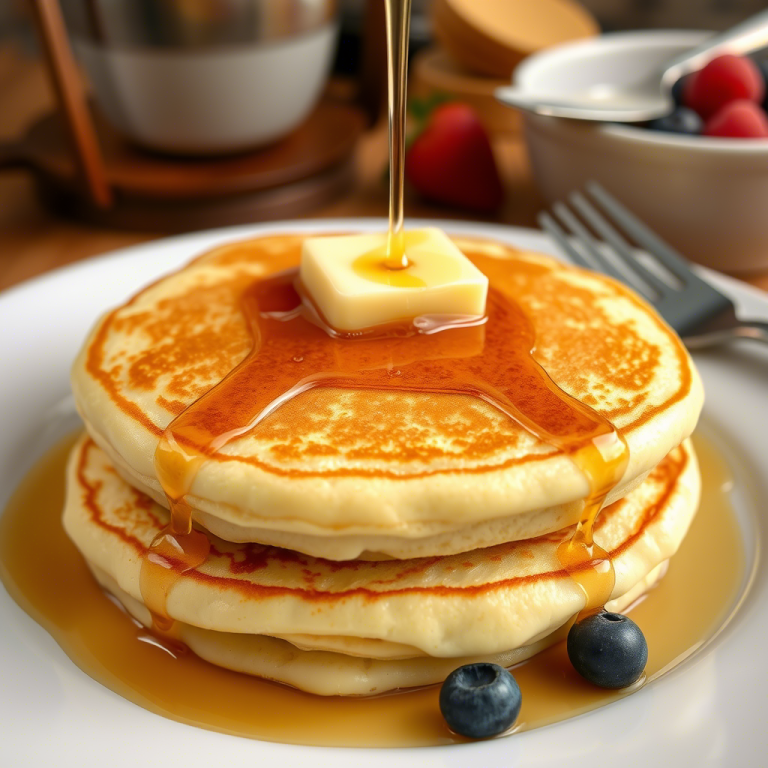 Best Fluffy Pancakes Without Buttermilk