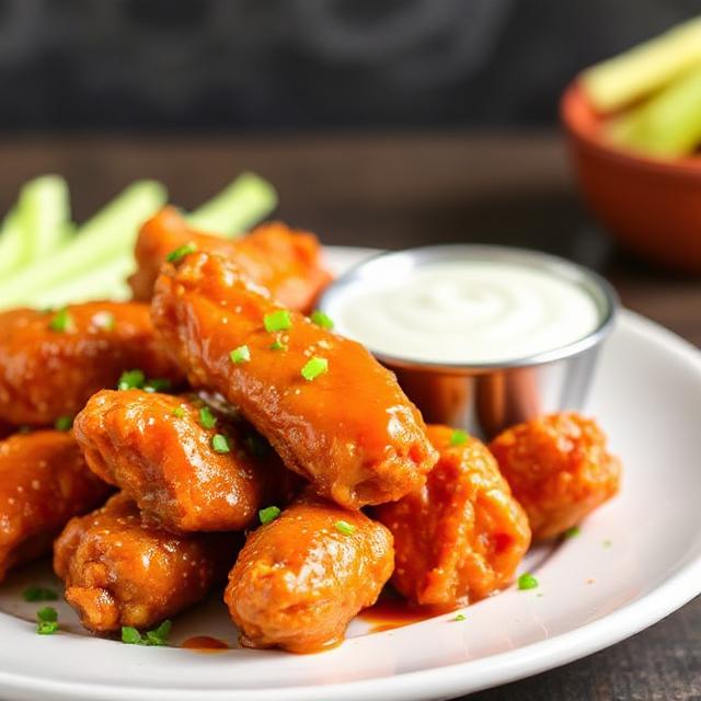 🔥 Buffalo Chicken Wings