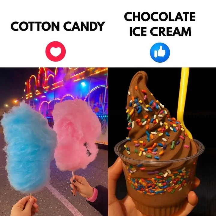 Delicious cotton candy displayed at a carnival, showcasing its fluffy texture and vibrant colors.