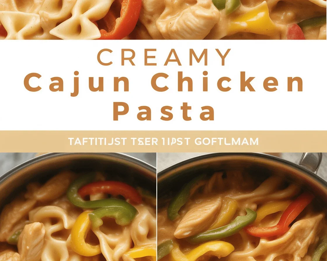 Cajun Chicken Bites served over Cheesy Alfredo Linguine on a plate.
