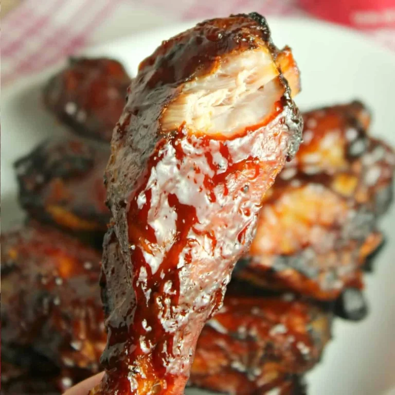 Delicious Dr Pepper Ribs ready to serve on a platter.