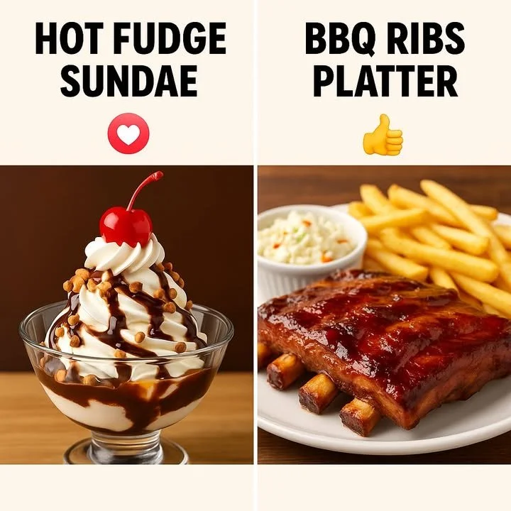 Delicious Hot Fudge Sundae with ice cream, warm fudge, and toppings